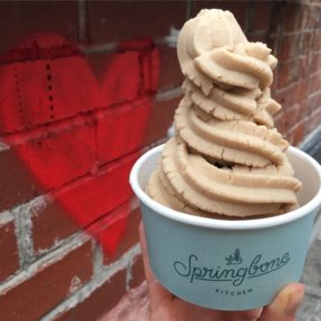 Gluten-free soft serve from Springbone Kitchen